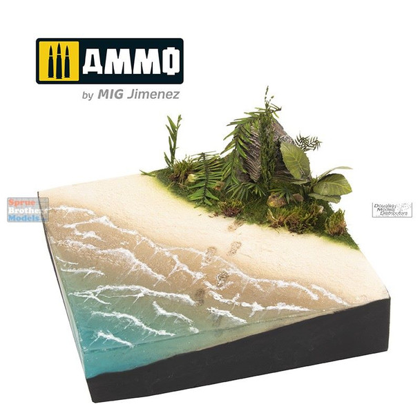 AMM2175 AMMO by Mig Acrylic Terraform Premium Textures - Pacific Sand 100ml