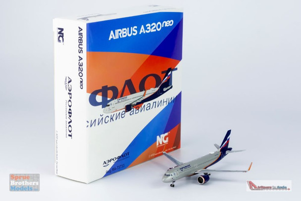 NGM15002 1:400 NG Model Aeroflot Airbus A320neo Reg #RA-73733 (pre-painted/pre-built)