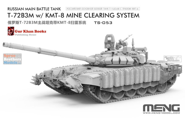 MNGTS053 1:35 Meng Russian T-72B3M with KMT-8 Mine Clearing System