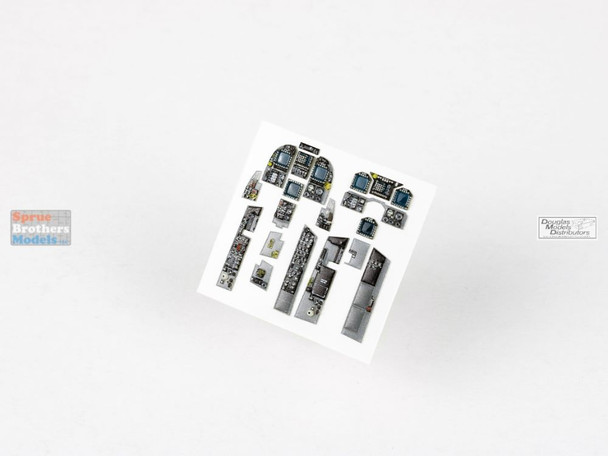 RFSQS48084 1:48 Red Fox Studio Quick Set Acrylic Instrument Panel - F-18B Hornet (KIN kit) RFSQS48084 1:48 Red Fox Studio Quick Set Acrylic Instrument Panel - F-18B Hornet (KIN kit)