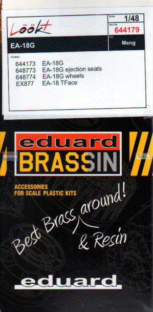 EDU644179 1:48 Eduard LookPlus - EA-18G Growler Detail Set (MNG kit)