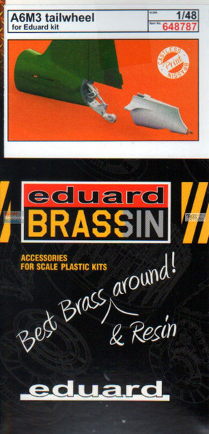 EDU648787 1:48 Eduard Brassin Print - A6M3 Zero Tailwheel (EDU kit)