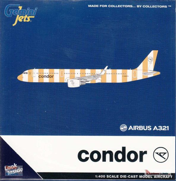 GEMGJ2149 1:400 Gemini Jets Condor Airbus A321 #D-AIAD (pre-painted/pre-built)