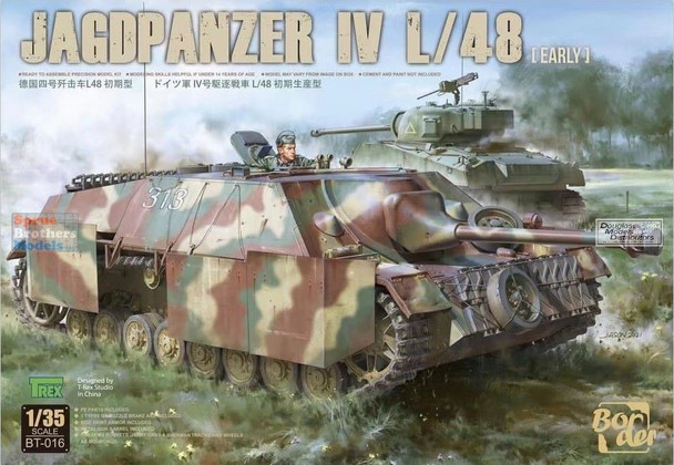 BDMBT016 1:35 Border Model Jagdpanzer IV L/48 Early