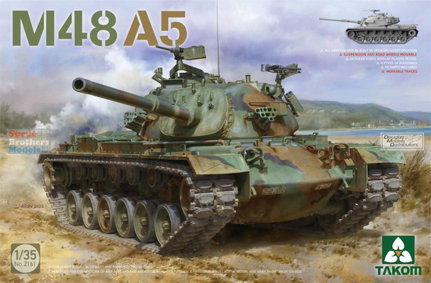 TAK02161 1:35 Takom M48A5