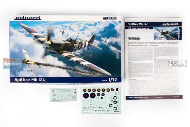 EDU07466 1:72 Eduard Spitfire Mk.IXc Weekend Edition