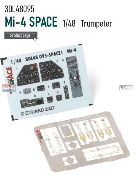 EDU3DL48095 1:48 Eduard SPACE - Mi-4 Hound (TRP kit)