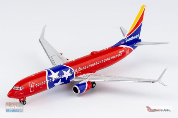 【稀少】ティーウェイ航空 B737-800 モデルプレーン NGM58157 1:400 NG Model Southwest Airlines B737-800(S) Reg #N8620H