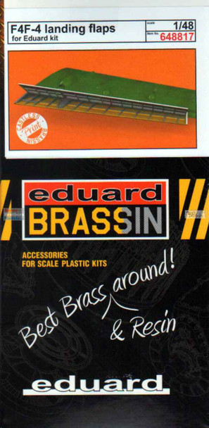 EDU648817 1:48 Eduard Brassin Print - F4F-4 Wildcat Landing Flaps Set (EDU kit)