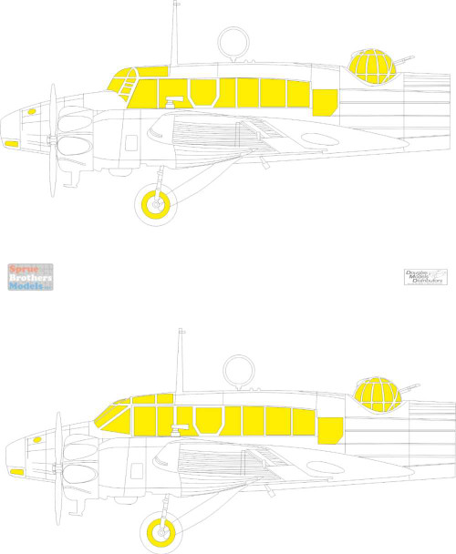 EDUEX917 1:48 Eduard Mask - Anson Mk.I (AFX kit)