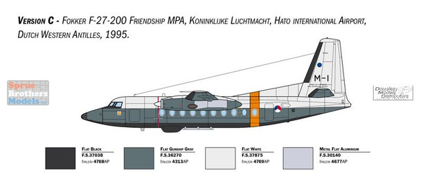 ITA1455 1:72 Italeri Fokker F-27 Maritime Patrol