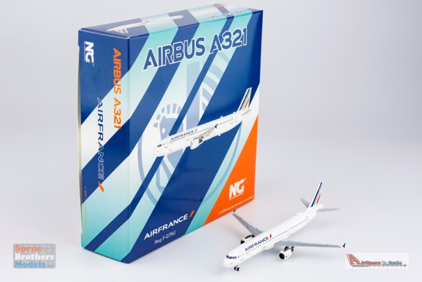 NGM13033 1:400 NG Model Air France Airbus A321-200 Reg #F-GTAU (pre-painted/pre-built)