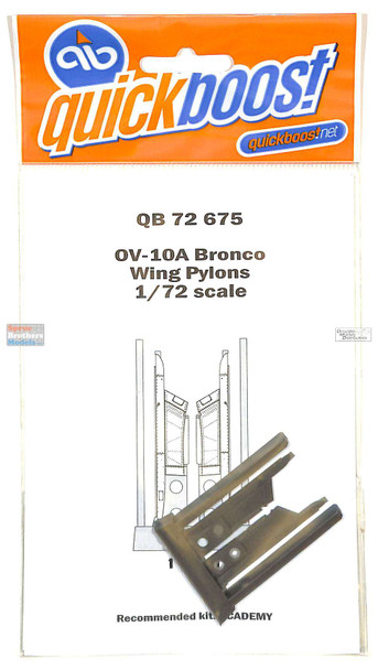 QBT72675 1:72 Quickboost OV-10A Bronco Wing Pylons (ACA kit)