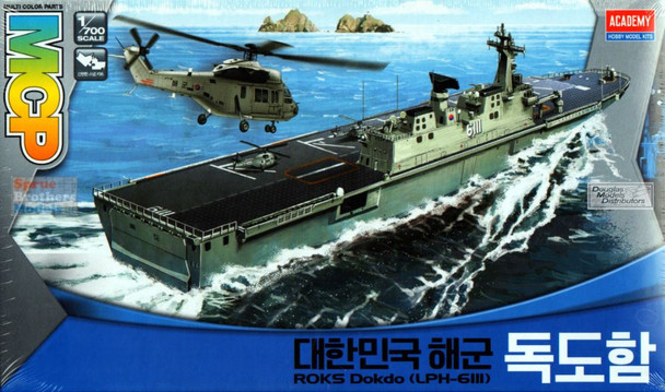 ACA14216 1:700 Academy ROKS Dokdo LPH-611