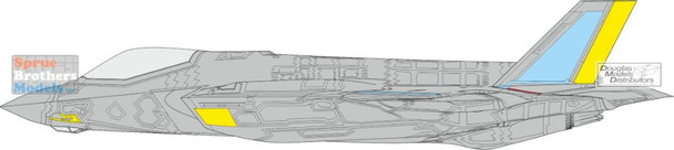 EDUEX924 1:48 Eduard Mask - F-35A Lightning II RAM Coating Late (TAM kit)