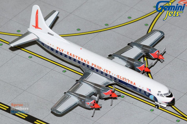 GEMGJ2138 1:400 Gemini Jets Eastern Airlines L-188 Electra Reg #N5507 (pre-painted/pre-built)