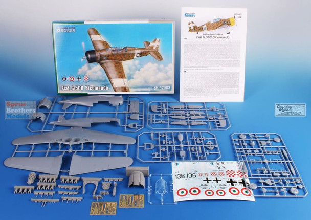 SPH32083 1:32 Special Hobby Fiat G.50B Bicomando