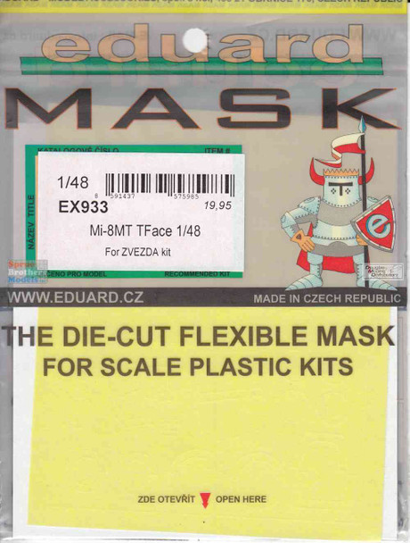 EDUEX933 1:48 Eduard Mask - Mi-8MT Hip TFACE (ZVE kit)