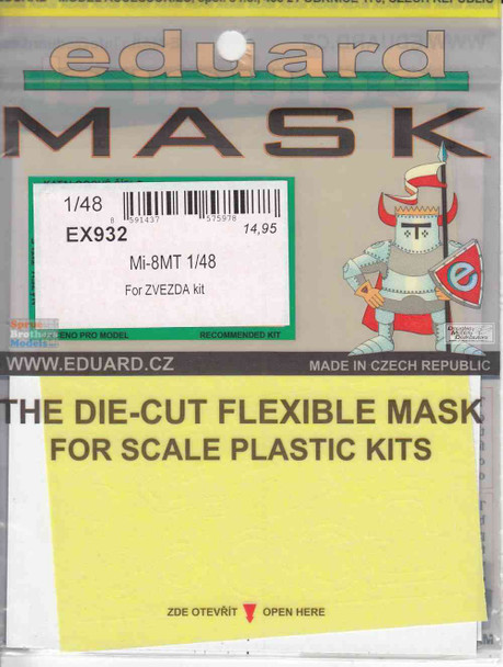 EDUEX932 1:48 Eduard Mask - Mi-8MT Hip (ZVE kit)