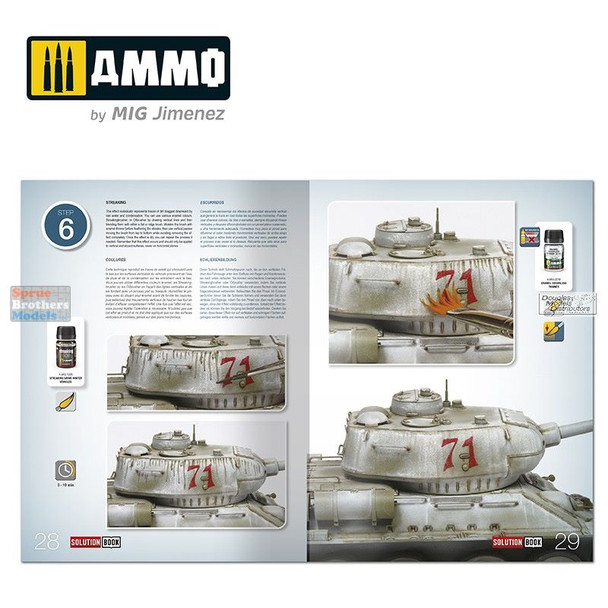 AMM7903 AMMO by Mig Solutions Box Mini - WW2 Soviet Winter Vehicles Colors and Weathering System