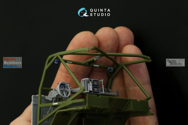 QTSQDS35068 1:35 Quinta Studio Interior 3D Decal - KAMAZ-43509 (ZVE kit) Small Version
