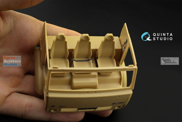 QTSQR35005 1:35 Quinta Studio Interior 3D Decal - KAMAZ Trucks Safety Belts