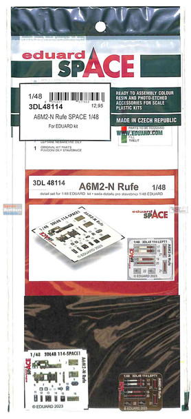 EDU3DL48114 1:48 Eduard SPACE - A6M2-N Rufe (EDU kit)