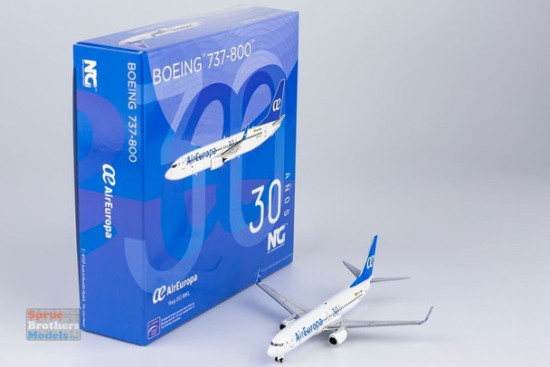 NGM58170 1:400 NG Model AirEuropa B737-800 Reg #EC-MKL '30 Anos' (pre-painted/pre-built)