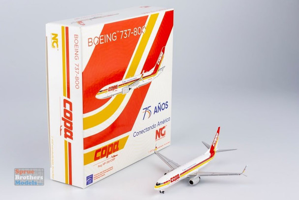 NGM58165 1:400 NG Model Copa Airlines B737-800(S) Reg #HP-1841CMP '75 Anos' (pre-painted/pre-built)