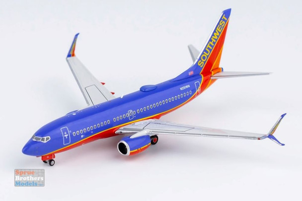 NGM77022 1:400 NG Model Soutwest Airlines B737-700 Reg #N251WN Canyon Blue livery (pre-painted/pre-built)