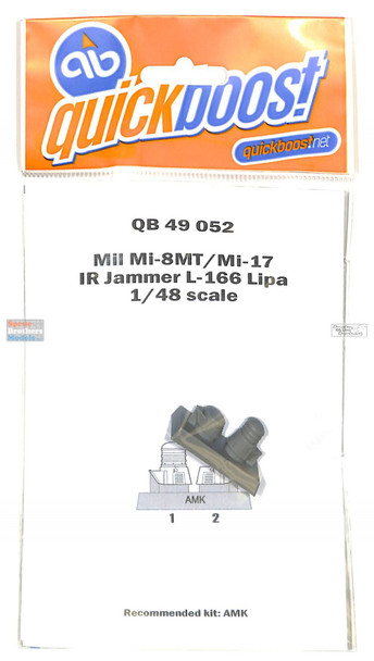 QBT49052 1:48 Quickboost Mi-8MT Mi-17 Hip IR Jammer L-166 Lipa (AMK kit)