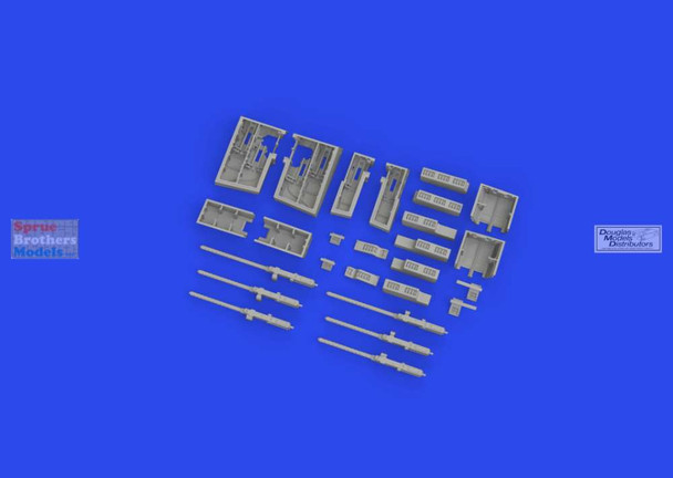 EDU648853 1:48 Eduard Brassin Print - F4F-4 Wildcat Gun Bay Set (EDU kit) EDU648853 1:48 Eduard Brassin Print - F4F-4 Wildcat Gun Bay Set (EDU kit)
