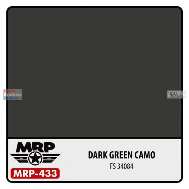 MRP433 MRP/Mr Paint - Dark Green Camo FS34084 30ml (for Airbrush only)