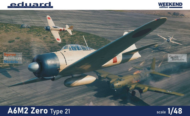 EDU84189 1:48 Eduard Weekend Edition - A6M2 Zero Type 21