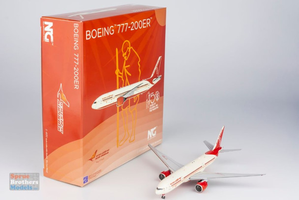 NGM72038 1:400 NG Model Air India B777-200ER Reg #VT-ALG 'Kerala' (pre-painted/pre-built)