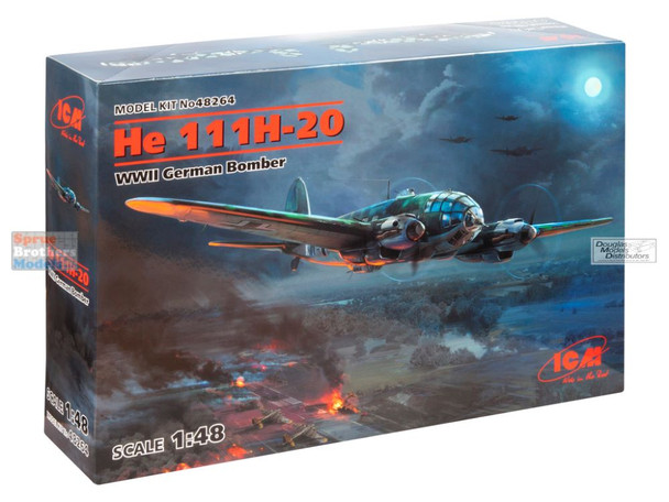 ICM48264 1:48 ICM He111H-20 WW2 German Bomber