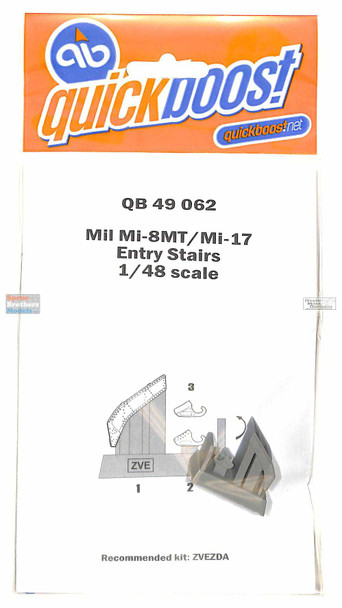 QBT49062 1:48 Quickboost Mi-8MT Mi-17 Hip Entry Stairs (ZVE kit)