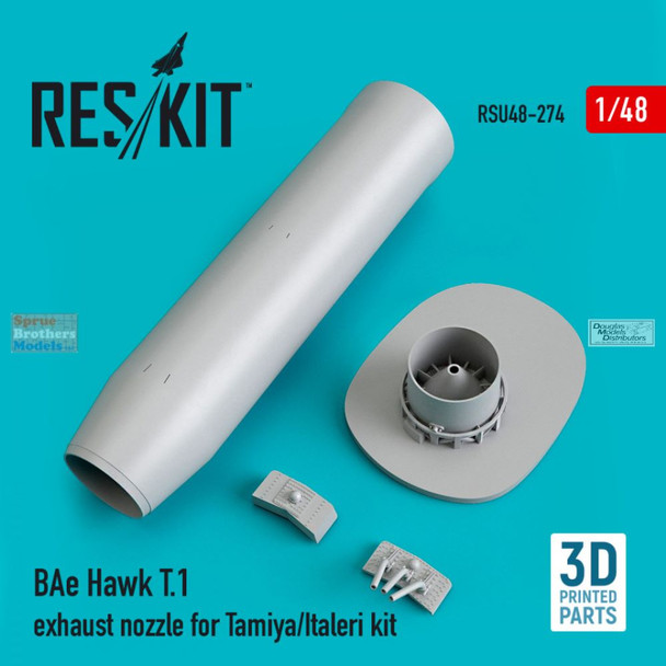 RESRSU480274U 1:48 ResKit BAe Hawk T.1 Exhaust Nozzle (TAM/ITA kit)