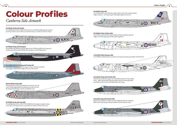 PSPBL001 Phoenix Scale Publications - The English Electric Canberra Volume 1 (Bomber & Trainer Versions B.1 to TT.18 & B57A)