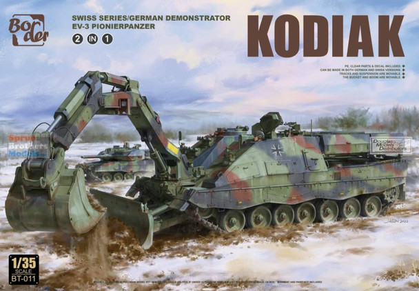 BDMBT011 1:35 Border Model Kodiak