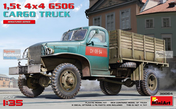 MIA38064 1:35 Miniart 1.5t 4x4 G506 Cargo Truck