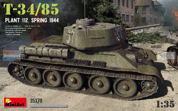 MIA35379 1:35 Miniart T-34/85 Plant 112 Spring 1944