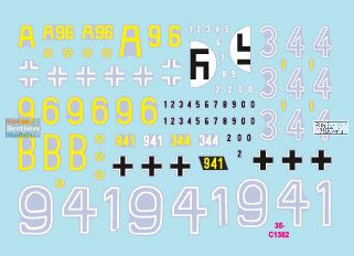 SRD35C1382 1:35 Star Decals - Panzer II Ausf.A/B Early Track