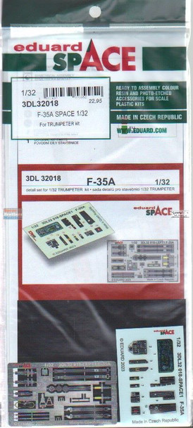 EDU3DL32018 1:32 Eduard SPACE - F-35A Lightning II (TRP kit)