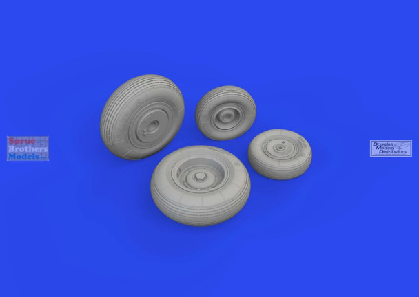 EDU648868 1:48 Eduard Brassin - Mi-8MT Hip Wheels (TRP kit)