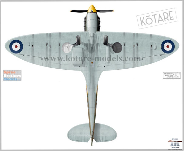 KOTK32601 1:32 Kotare Spitfire Mk.Ia 'Brian Lane'