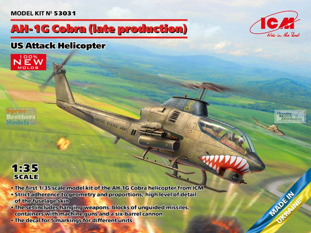 ICM53031 1:35 ICM AH-1G Cobra (Late)