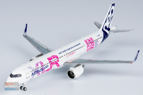 NGM13090 1:400 NG Model Airbus A321XLR Reg #F-WWAB (pre-painted/pre-built)