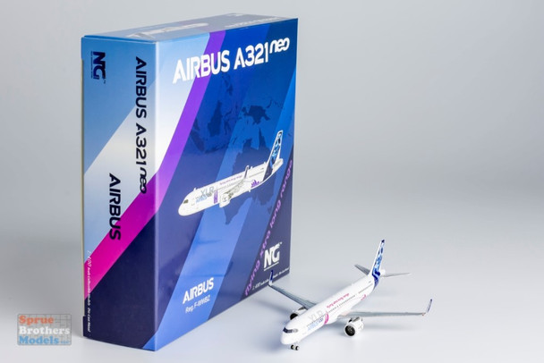 NGM13091 1:400 NG Model Airbus A321XLR Reg #F-WWBZ Flying Xtra Long Range [PW1100 Engines] (pre-painted/pre-built)