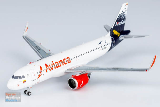 NGM15031 1:400 NG Model Avianca Airbus A320neo Reg #N776AV AeroGal Heritage (pre-painted/pre-built)